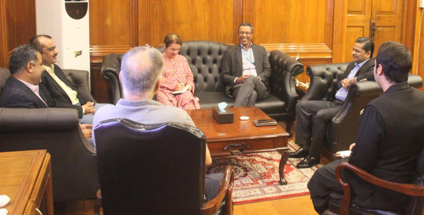 Honorable Commissioner Karachi held a meeting with Country Directors UNICEF