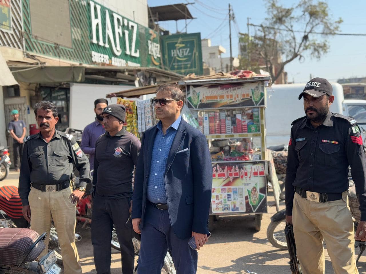 Deputy Commissioner Malir carried out a surprise visit