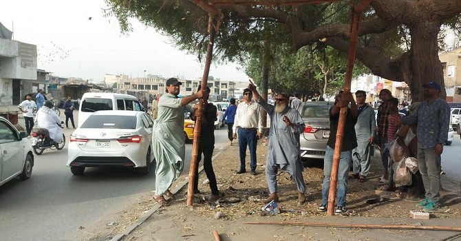 Anti-Encroachment drive was carried out in Gulshan Subdivision