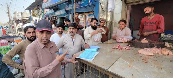 Price Checking activity in Sub Division Ibrahim Hyderi.