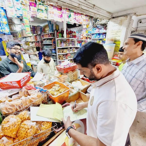 Conducted Price checking in Gulistan e Jauhar