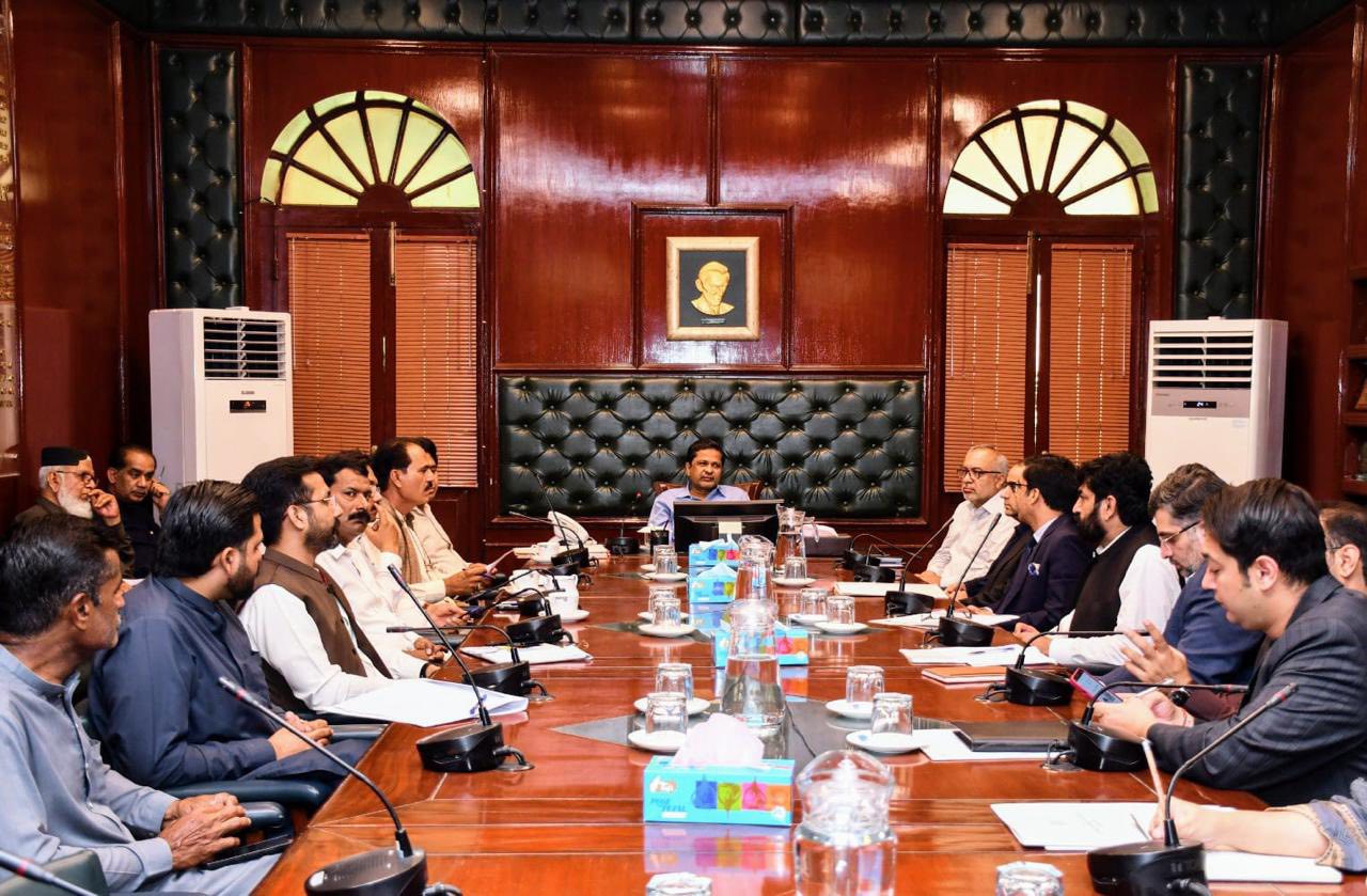 Commissioner Karachi chaired a meeting with all Deputy Commissioners Karachi along with concerned officials. 