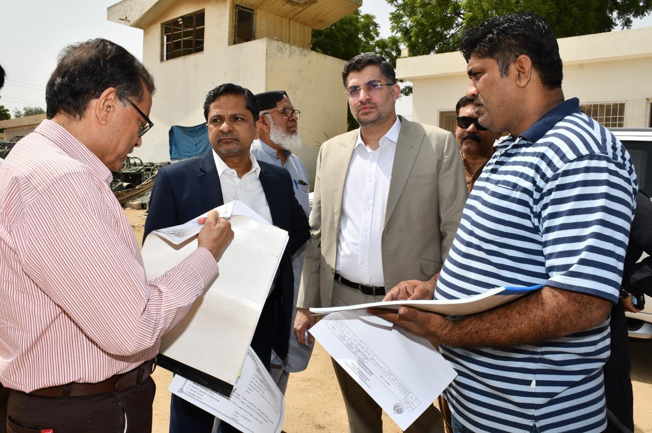 Commissioner Karachi visited district central Visit of District Central