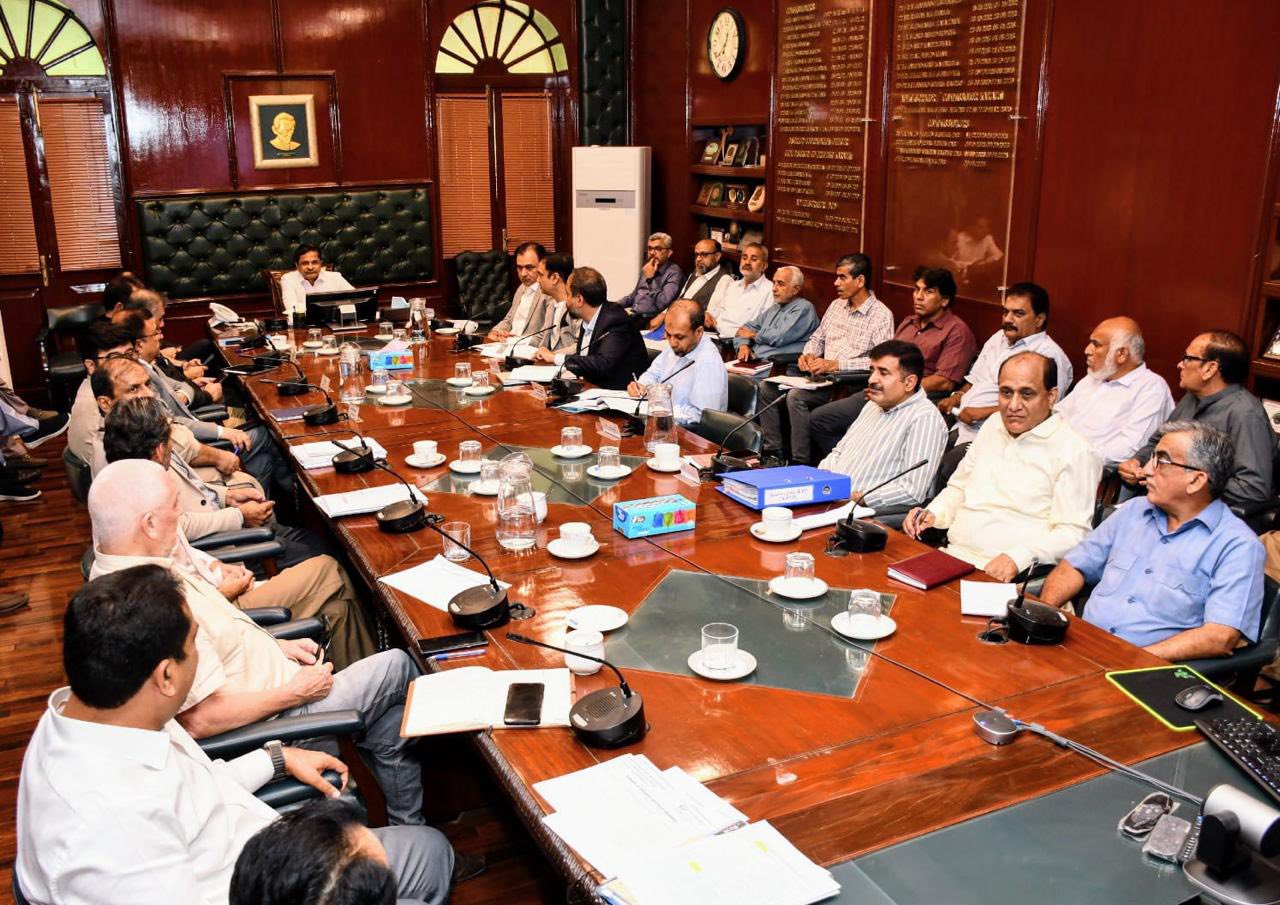 Meeting Regarding utilities relocation committee for BRT Red line and BRT Yellow Projects.