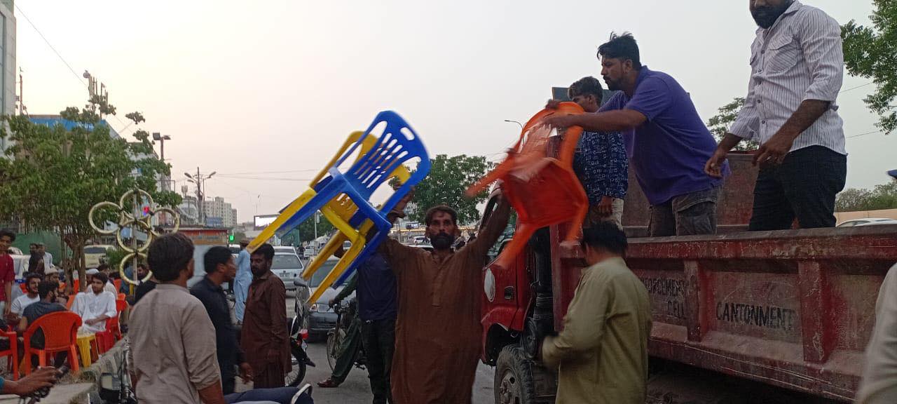 Anti Encroachment operation has been conducted by AC Gulshan