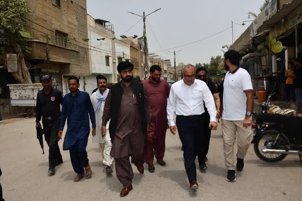Additional Commissioner l Karachi visited various Imam Bargah in preparation for Muharramul Haram