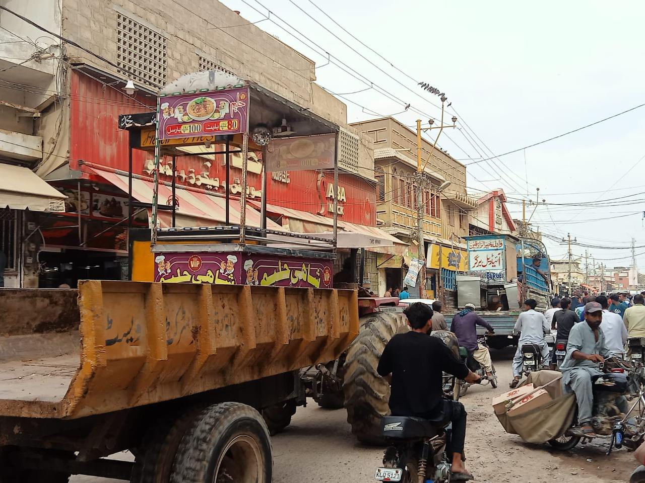 Anti Encroachment operation was carried out in Mominabad, Korangi and Gulshan.