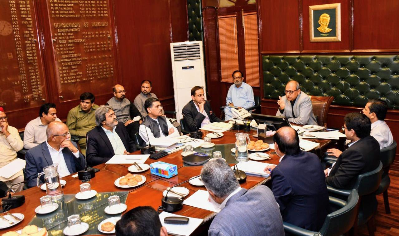 Meeting of Committee to Develop a long term solution to address the issue of Dangerous/Most Dangerous Buildings in Sindh.