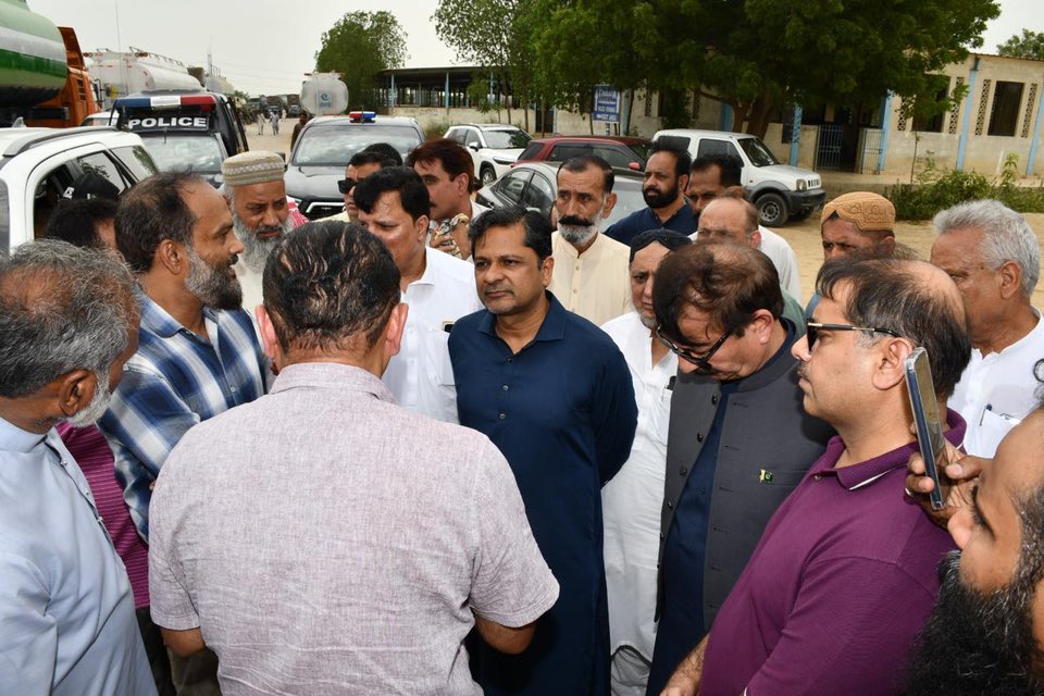 Visited Zulfiqarabad Oil Terminal.