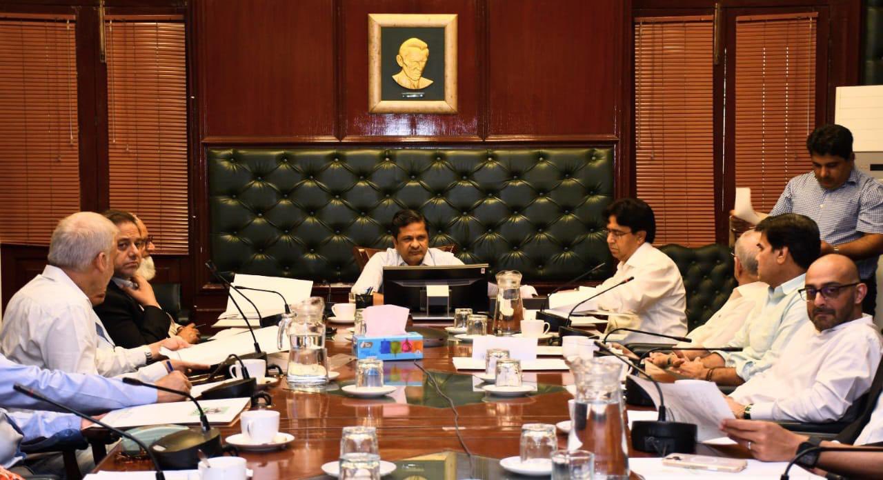 Meeting Regarding Provision of Funds for the Development and Rehabilitation of Infrastructure in all Industrial Zones of Karachi.
