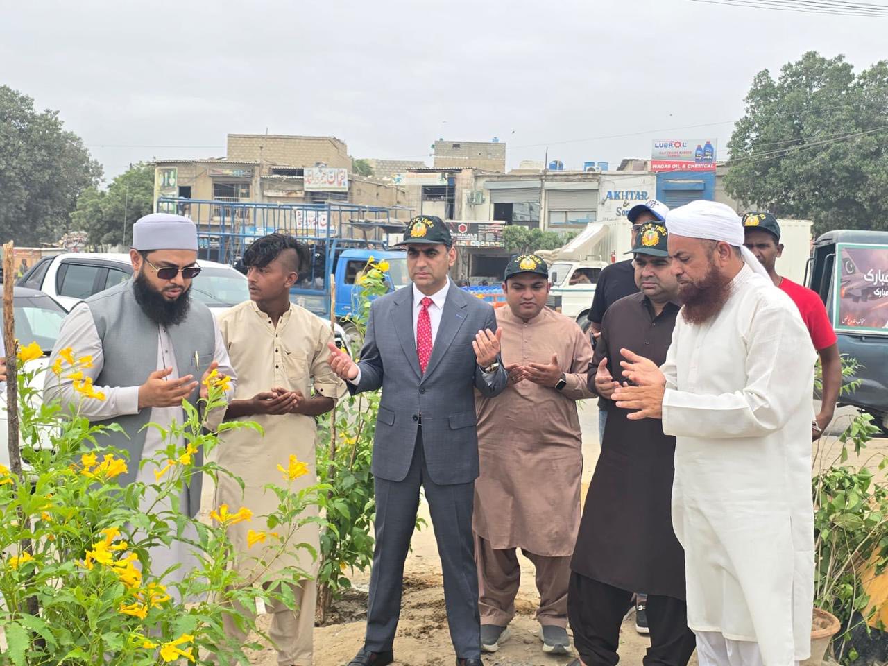 Deputy Commissioner Korangi carried out a Plantation Drive