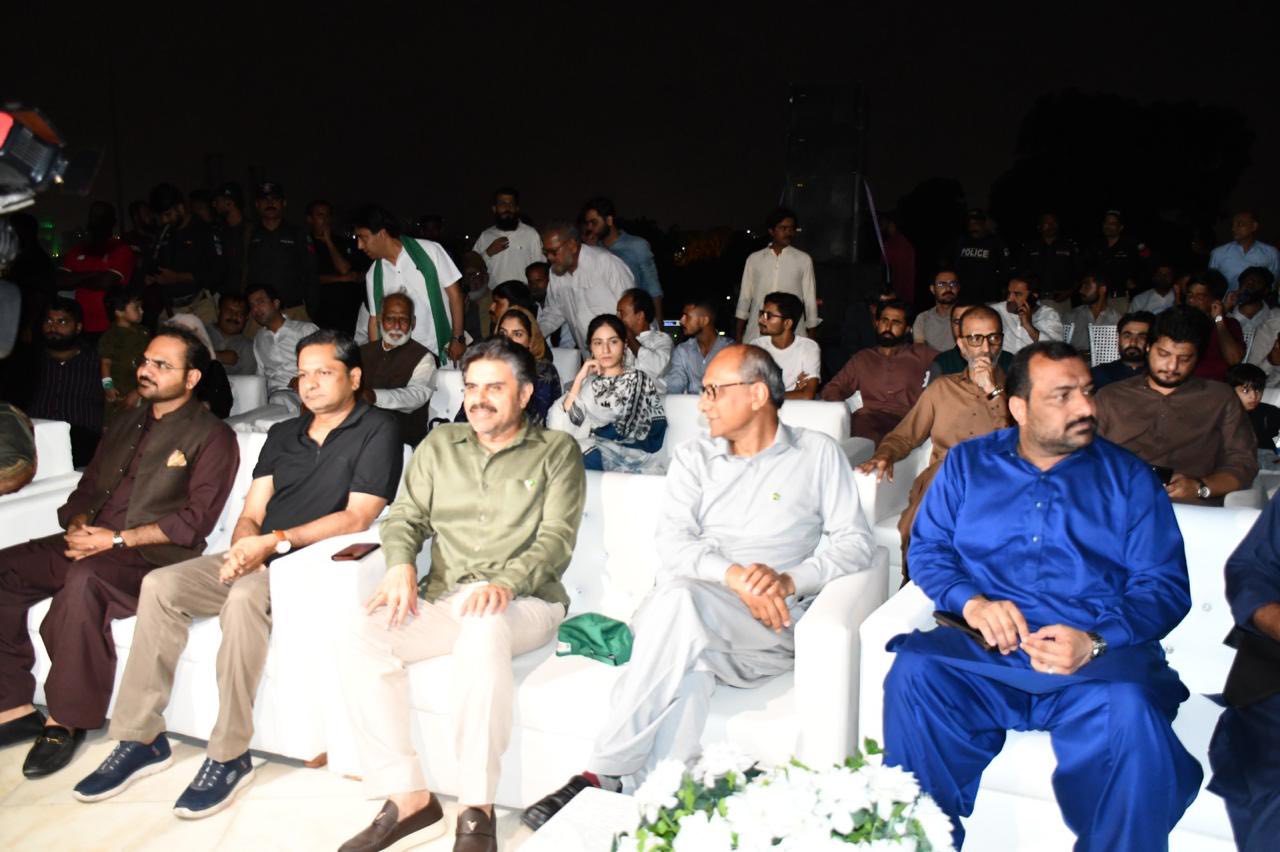 Cinematic Projection show on Mazar-e-Qaid