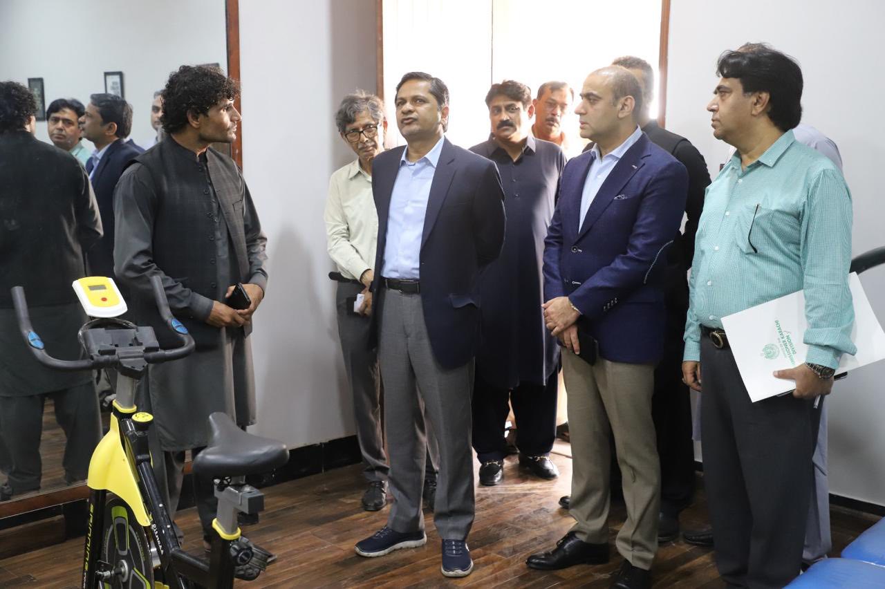 Commissioner Karachi visited District Korangi along with Deputy Commissioner Korangi