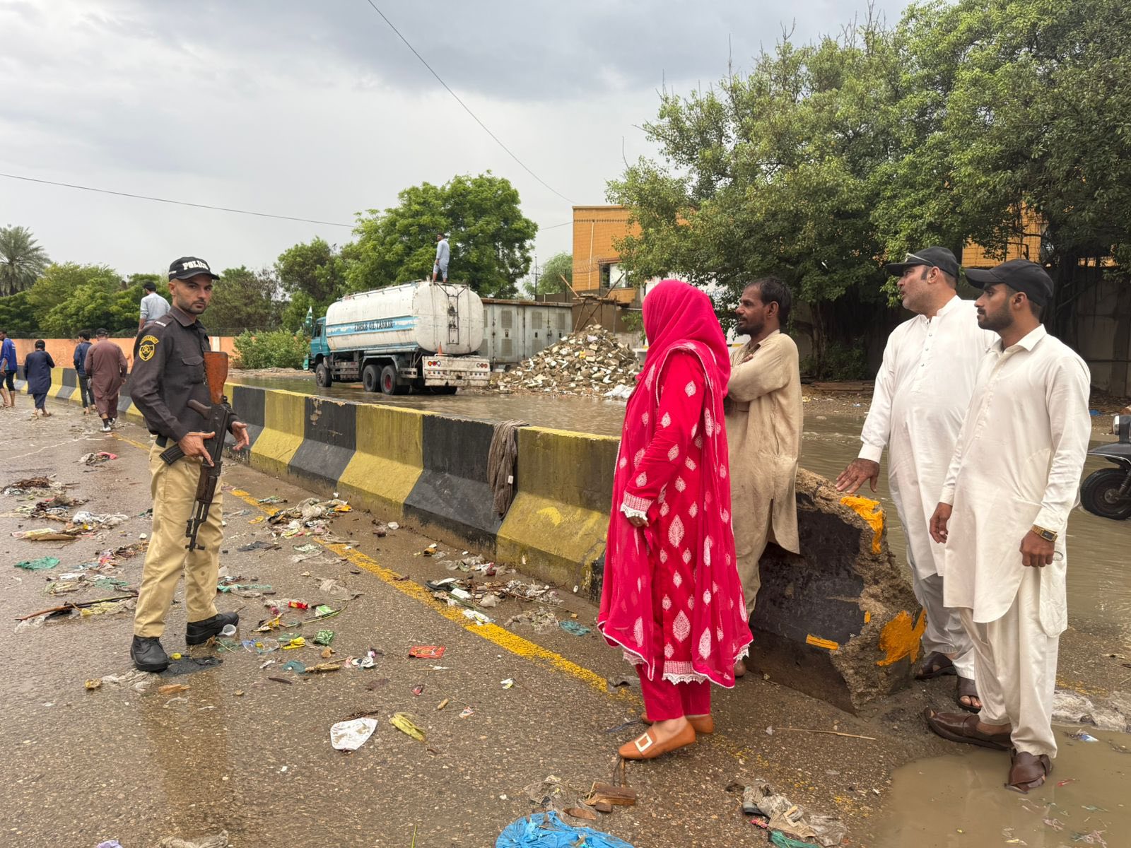 Assistant Commissioner SITE in field
