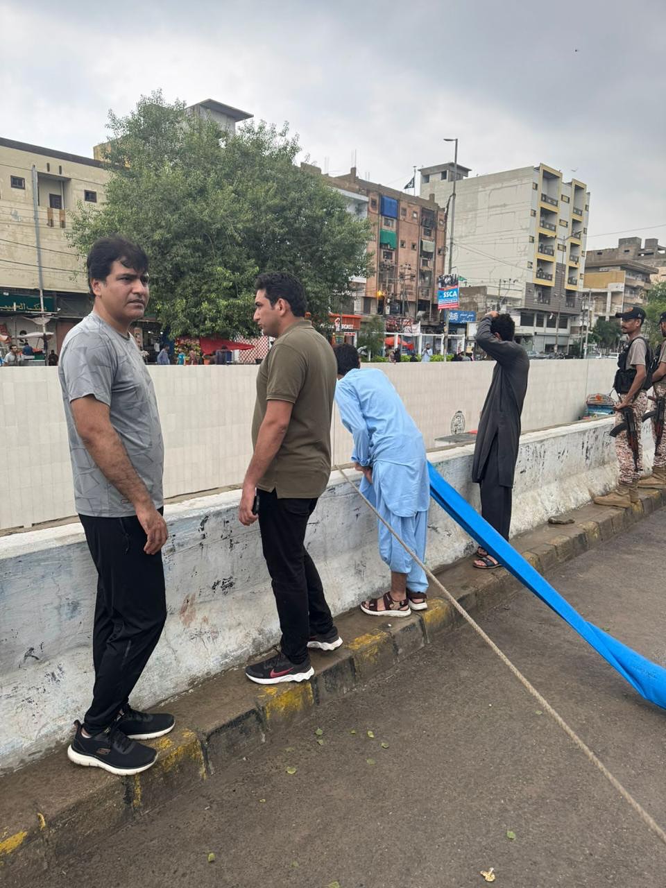 Golmar underpass cleared