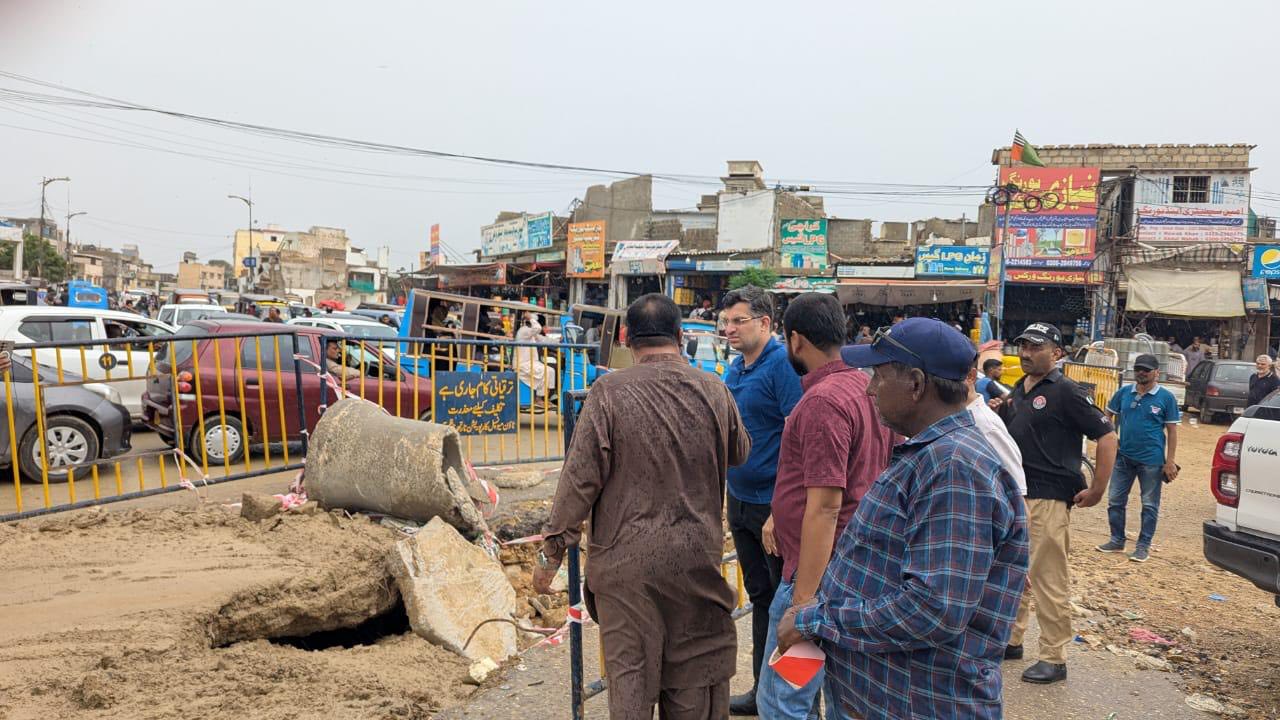 Deputy Commissioner Central reviving an old drain at Landiqotal