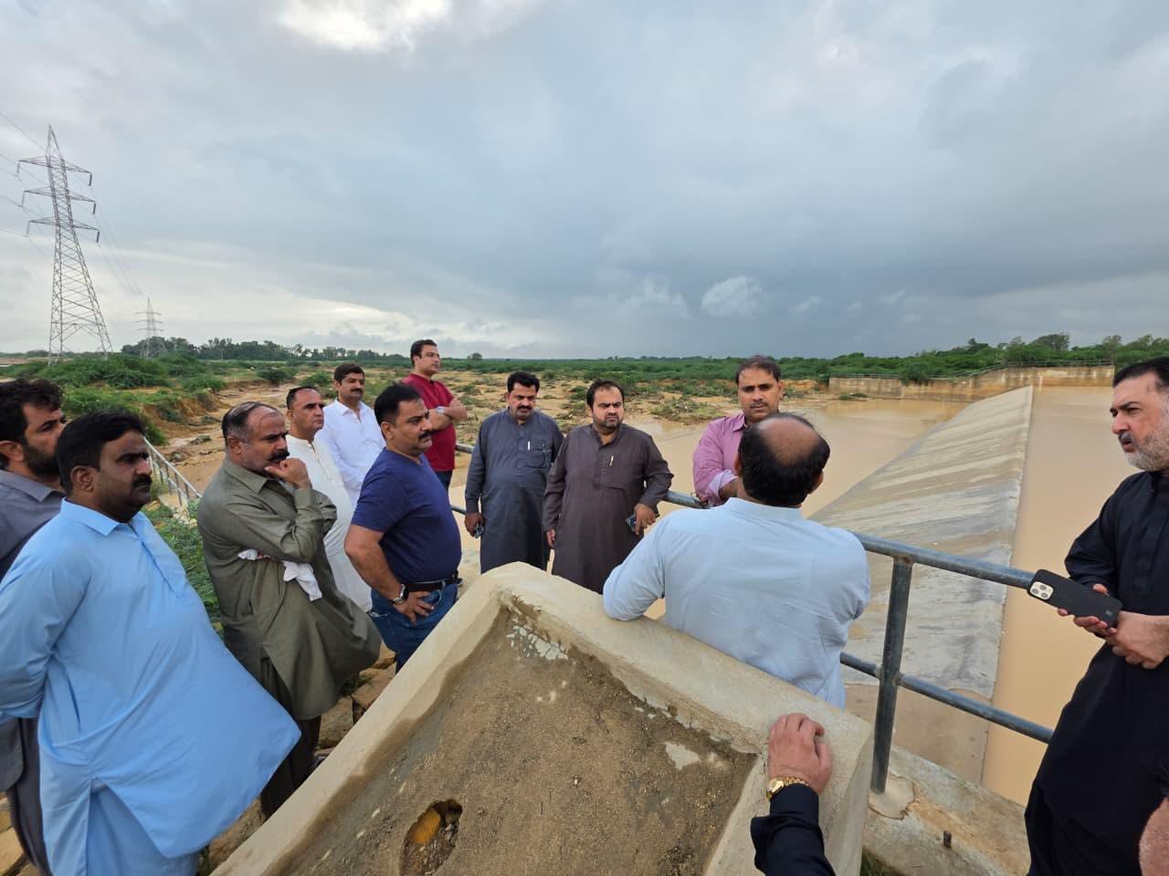Deputy Commissioner Malir visits Latt Dam Gaddap