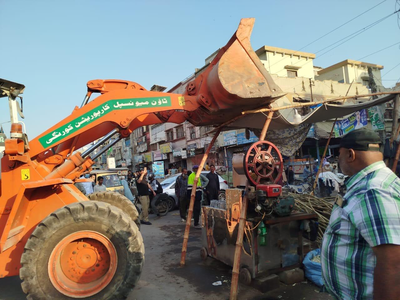 Anti Encroachment operation.