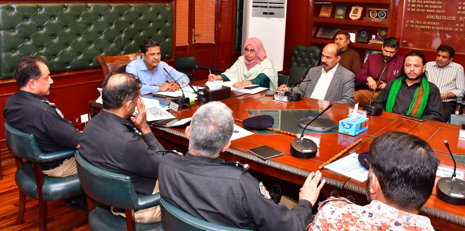 Meeting regarding Yom-e-Ali.