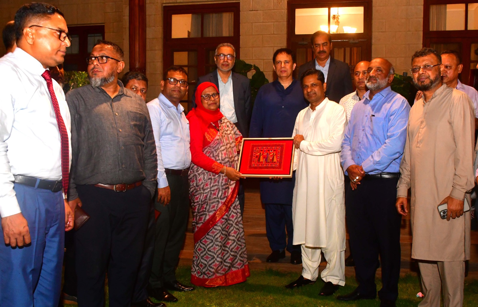 A delegation of senior civil servants from Bangladesh is visiting Pakistan