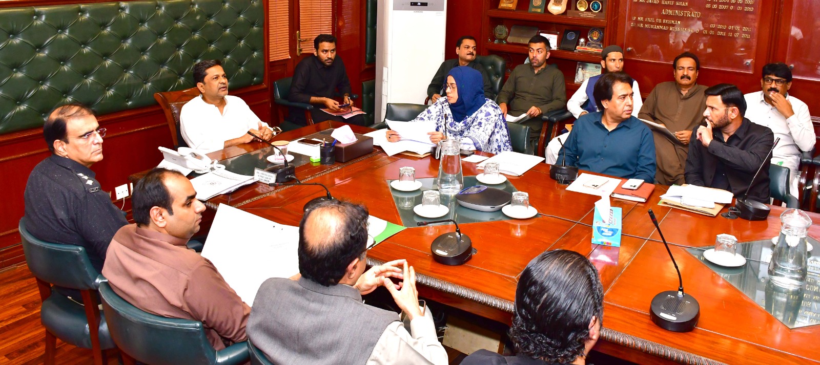 Commissioner Karachi chaired a meeting to review arrangements for offal collection