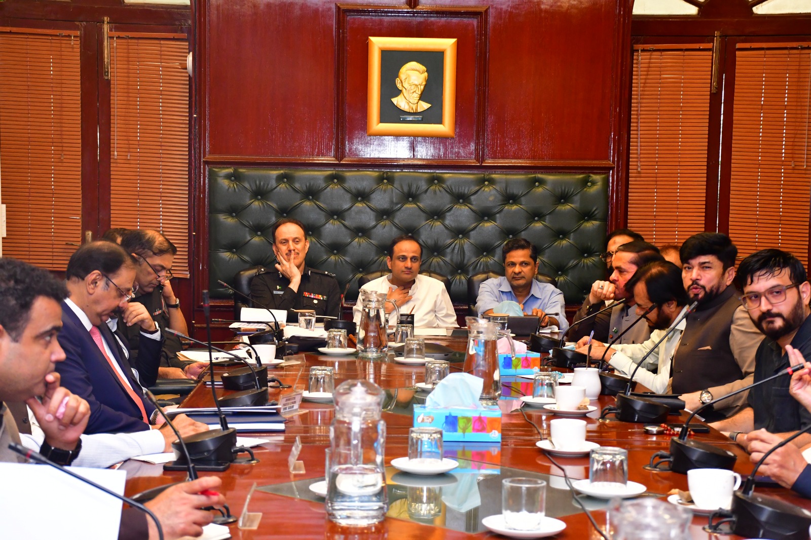 Review Meeting for Muharram-ul-Haram Arrangements