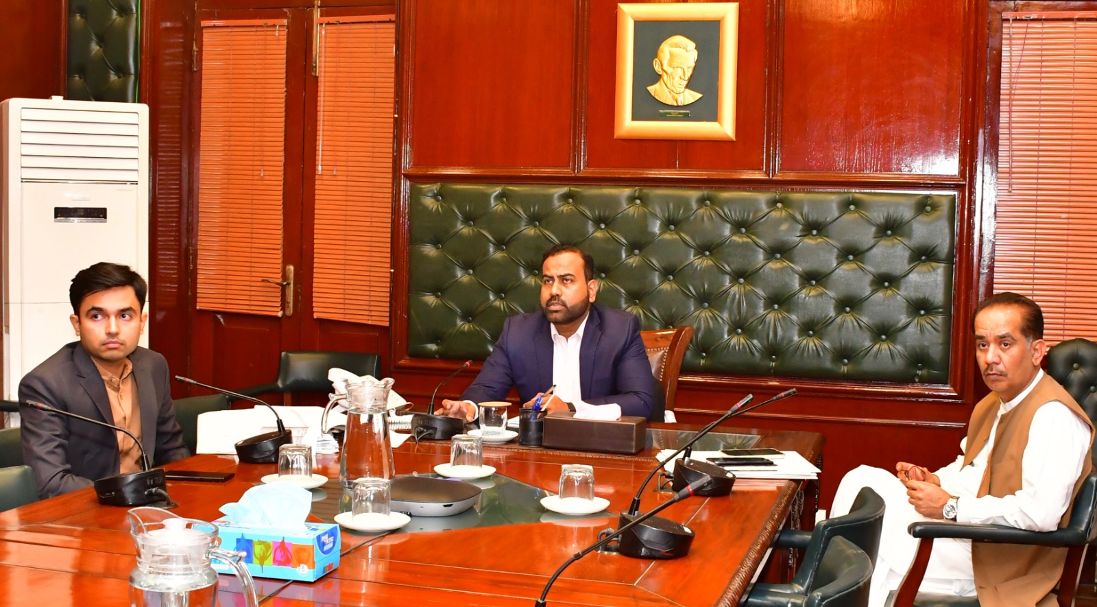 Meeting to review the status of public complaints across Karachi Division
