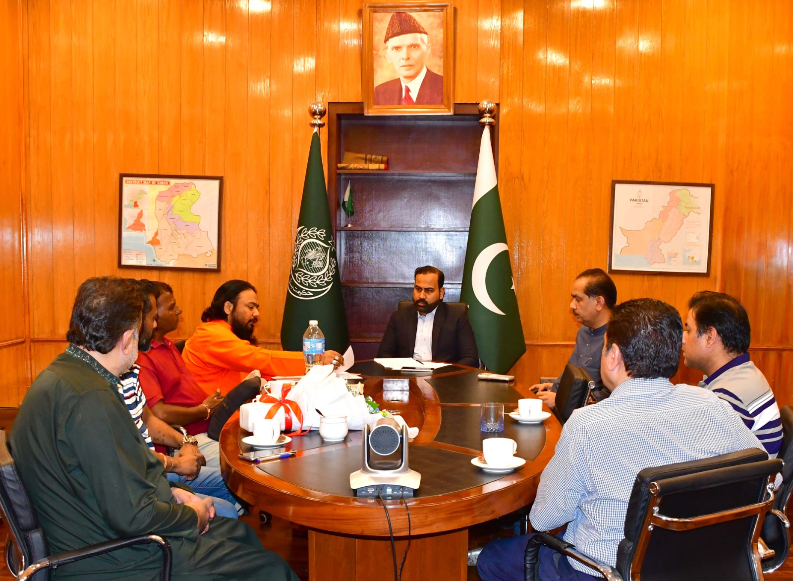 Additional Commissioner-II held a meeting with members of the Hindu community to review security and cleanliness arrangements for the upcoming Navratri celebrations