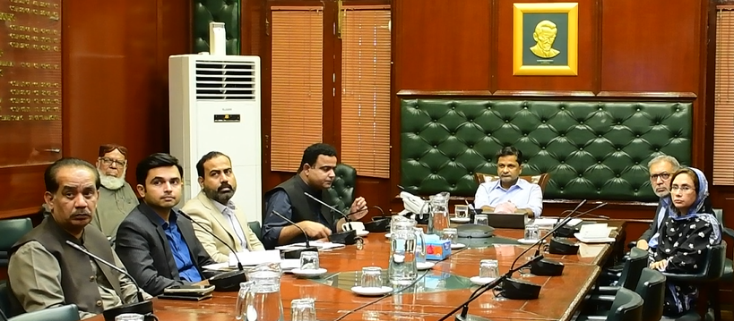 Commissioner Karachi chaired a meeting to review municipal uplift and urban service delivery across Karachi Division