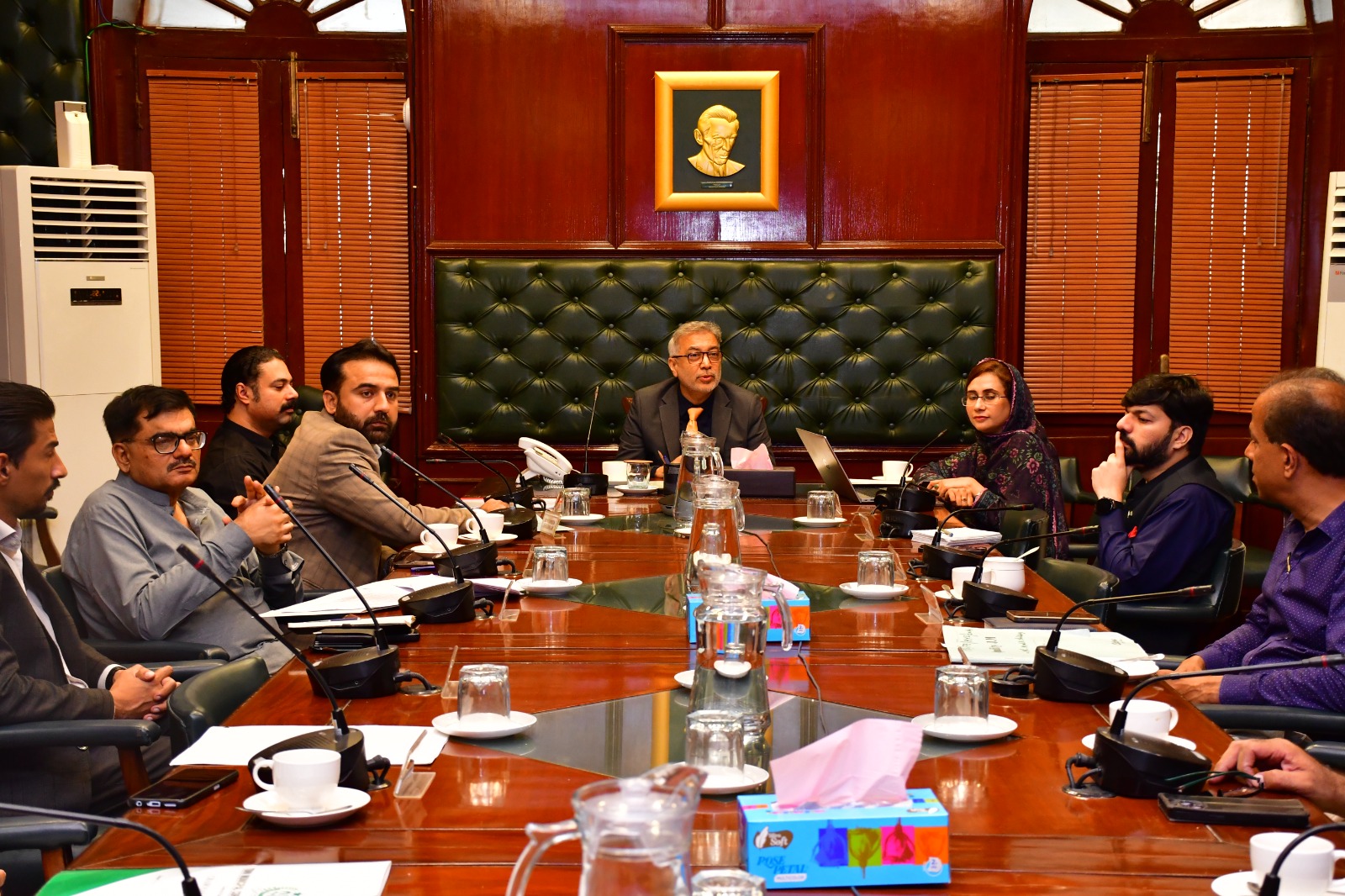 A key meeting regarding Birds strike hazard, was conducted in the office of Commissioner Karachi and chaired by ACK-I